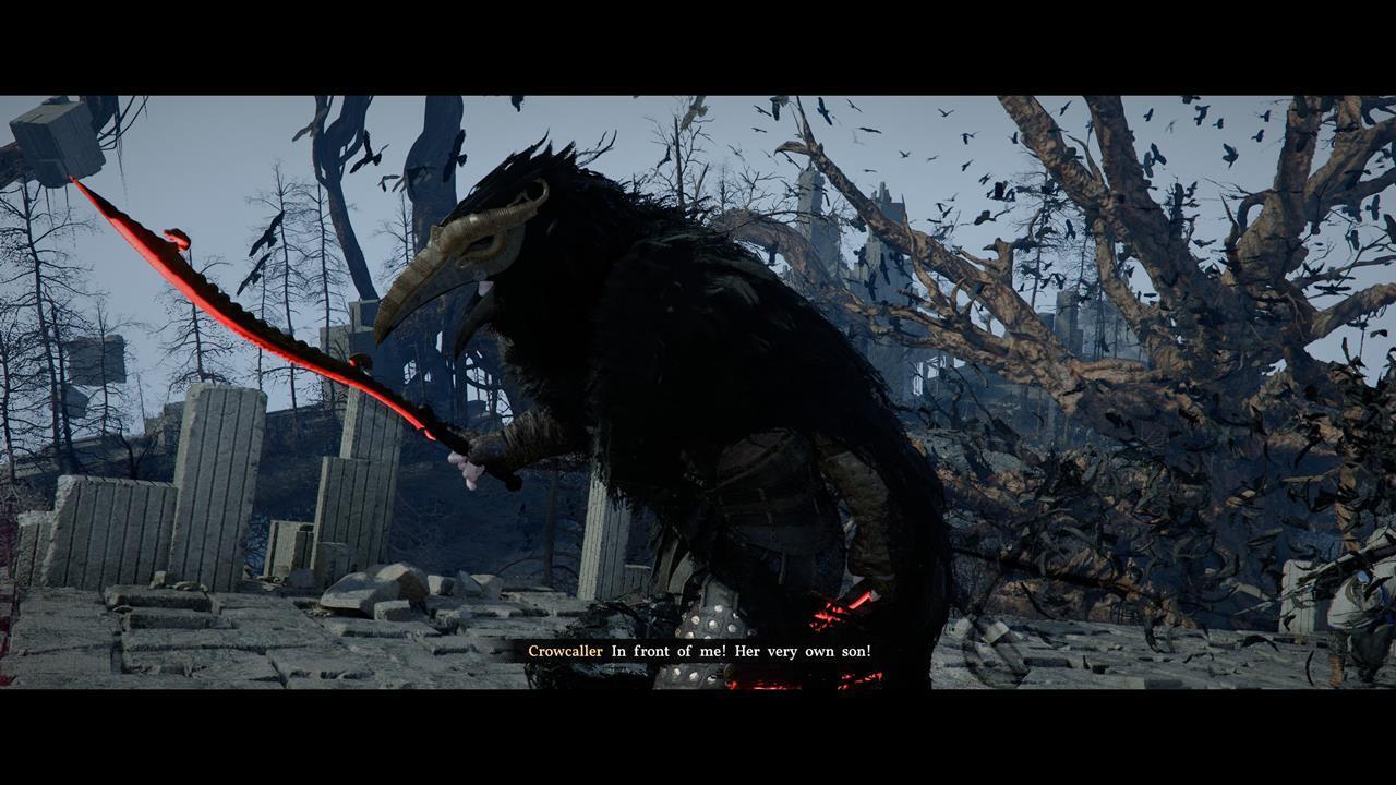 Late-game boss encounter showcasing the difficulty spike