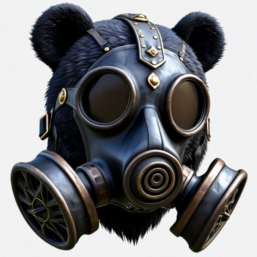 Schwarzbären-Gasmaske