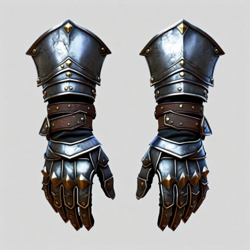 Gants de Plaques du Soldat d'Élite de Demeniss