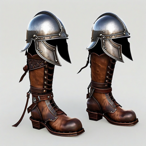 Helms-Lederstiefel