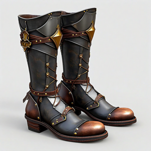 Lauques-Lederstiefel