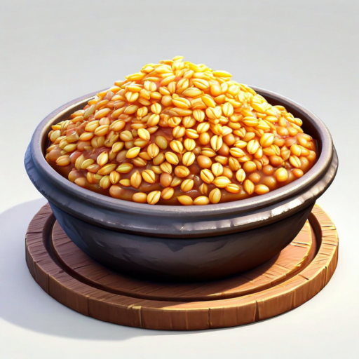 Céréales grillées nourrissantes