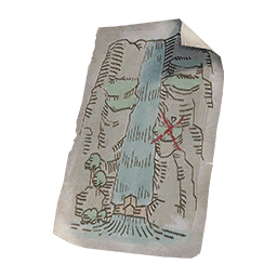 Carte des veines d'or