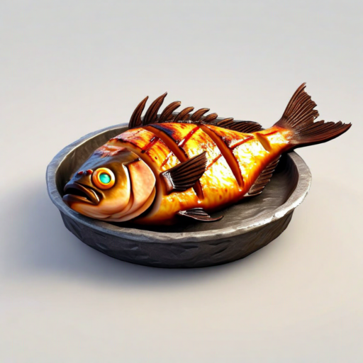 Herzhafter Kleiner Gegrillter Fisch