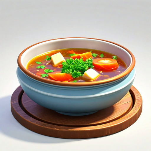 Brodo chiaro appagante