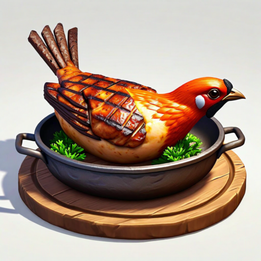 Volaille grillée rassasiante