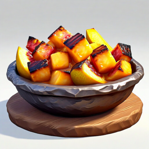 Sättigendes Gegrilltes Obst