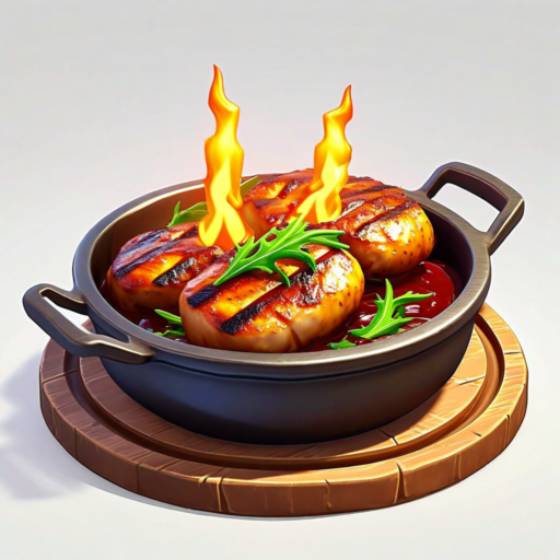 Pinces grillées rassasiantes