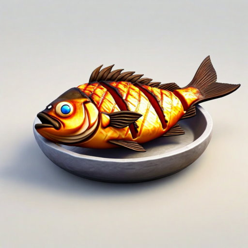 Petit poisson grillé rassasiant