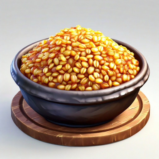 Céréales grillées rassasiantes