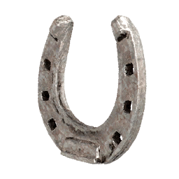 Herraduras de Hierro Plateado