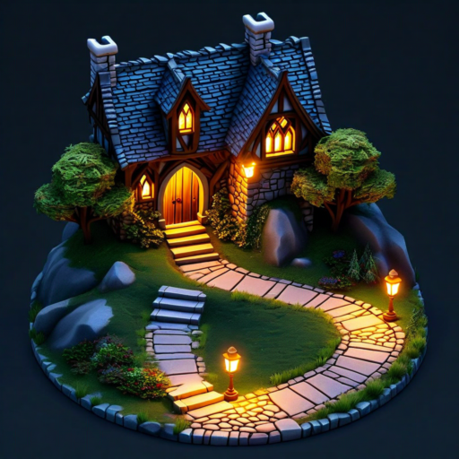 Chemin vers la Maison de Guérison