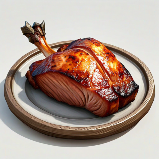 Salzgebratenes Geflügel